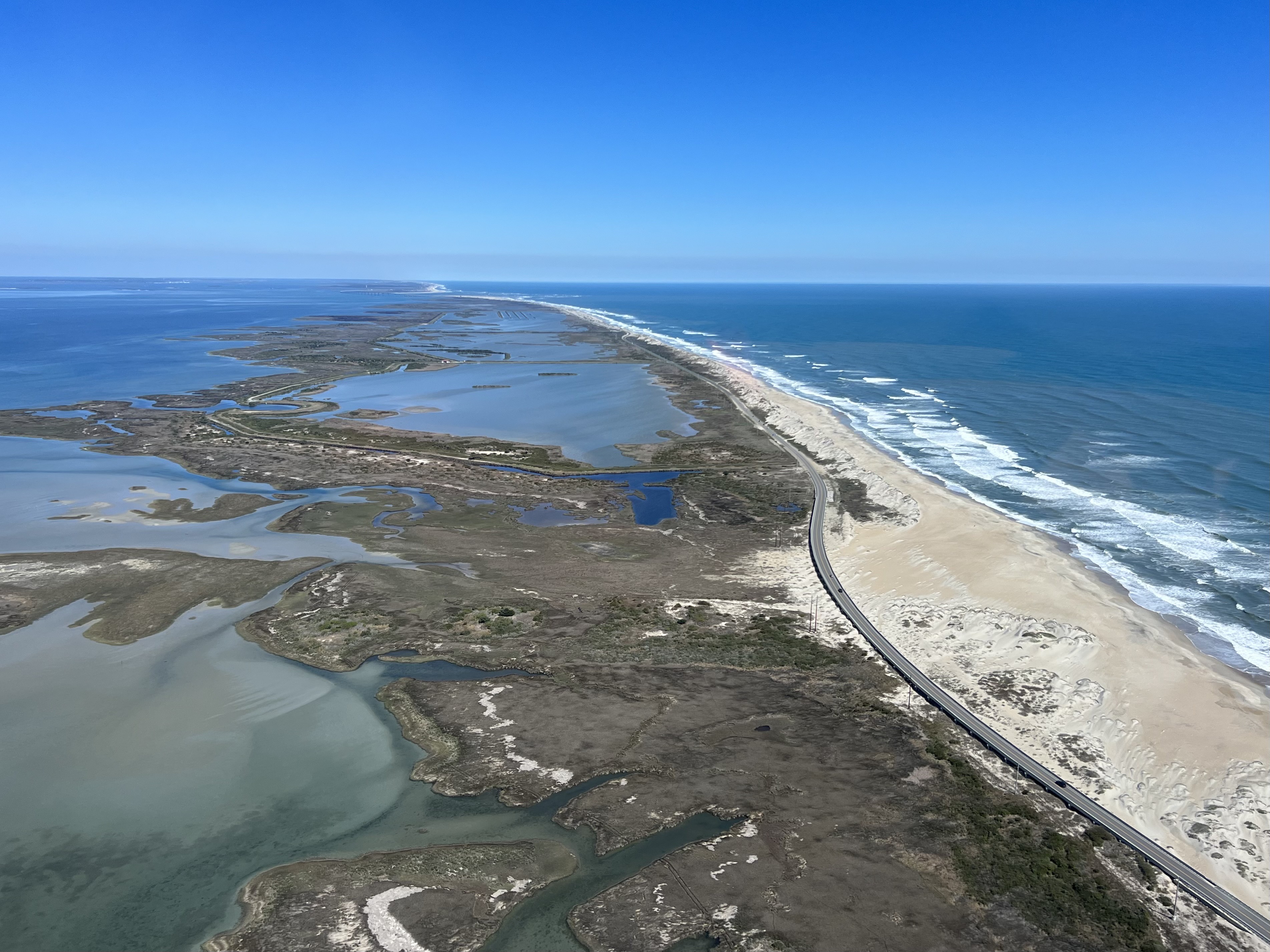 Pea Island National Wildlife Refuge and the New Inlet Bridge