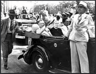 FDR visits Outer Banks