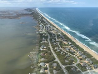 North Duck Pine Island Aerial