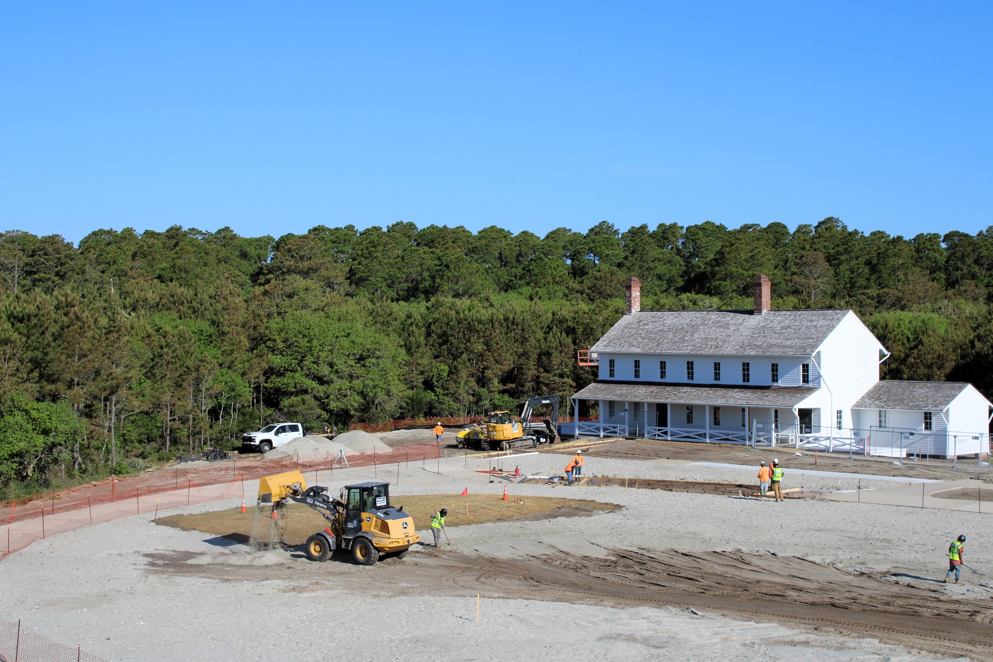 Cape Hatteras Lighthouse Restoration - Grounds and Outbuildings