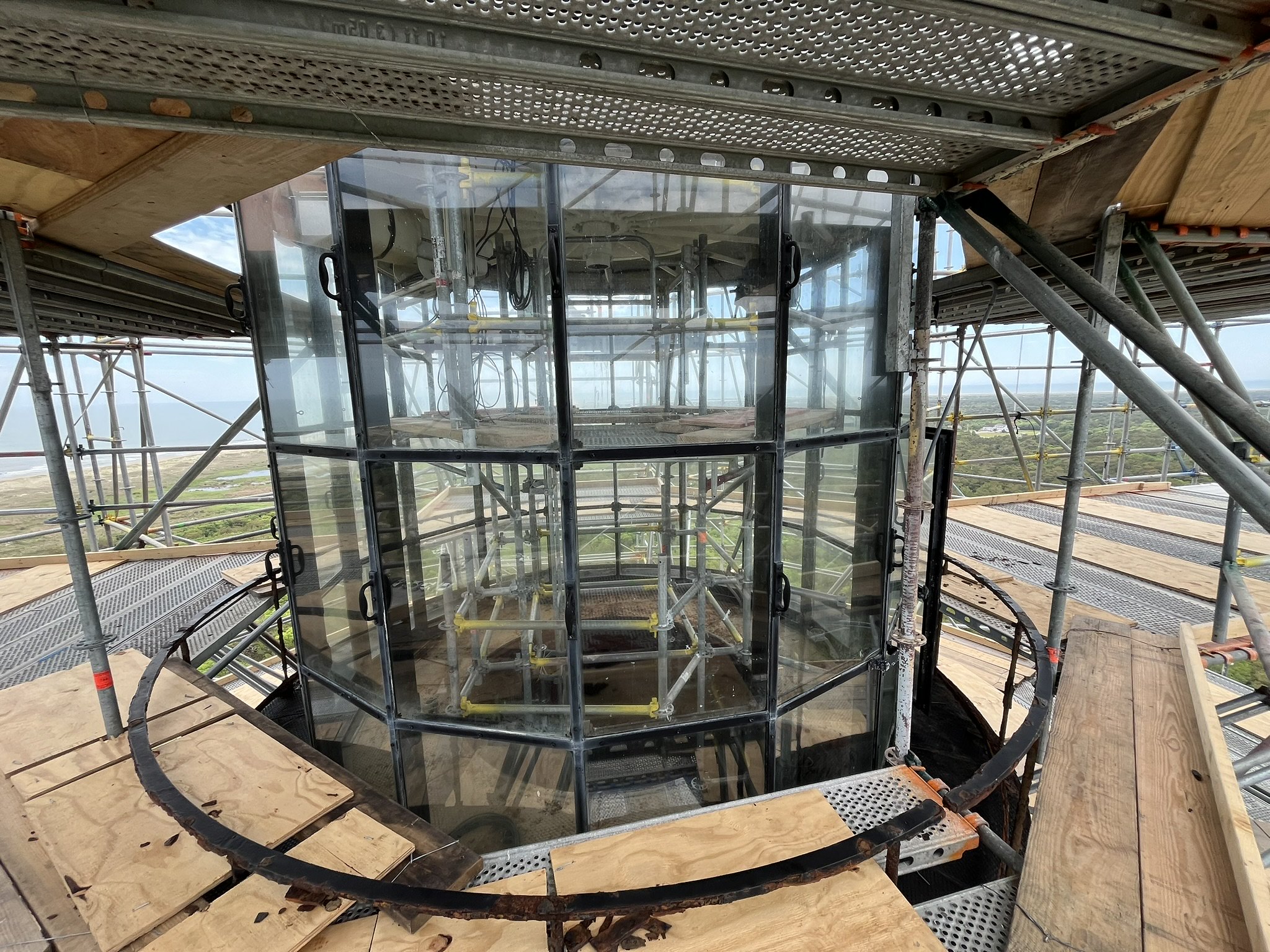 Cape Hatteras Lighthouse Restoration - Lantern Room