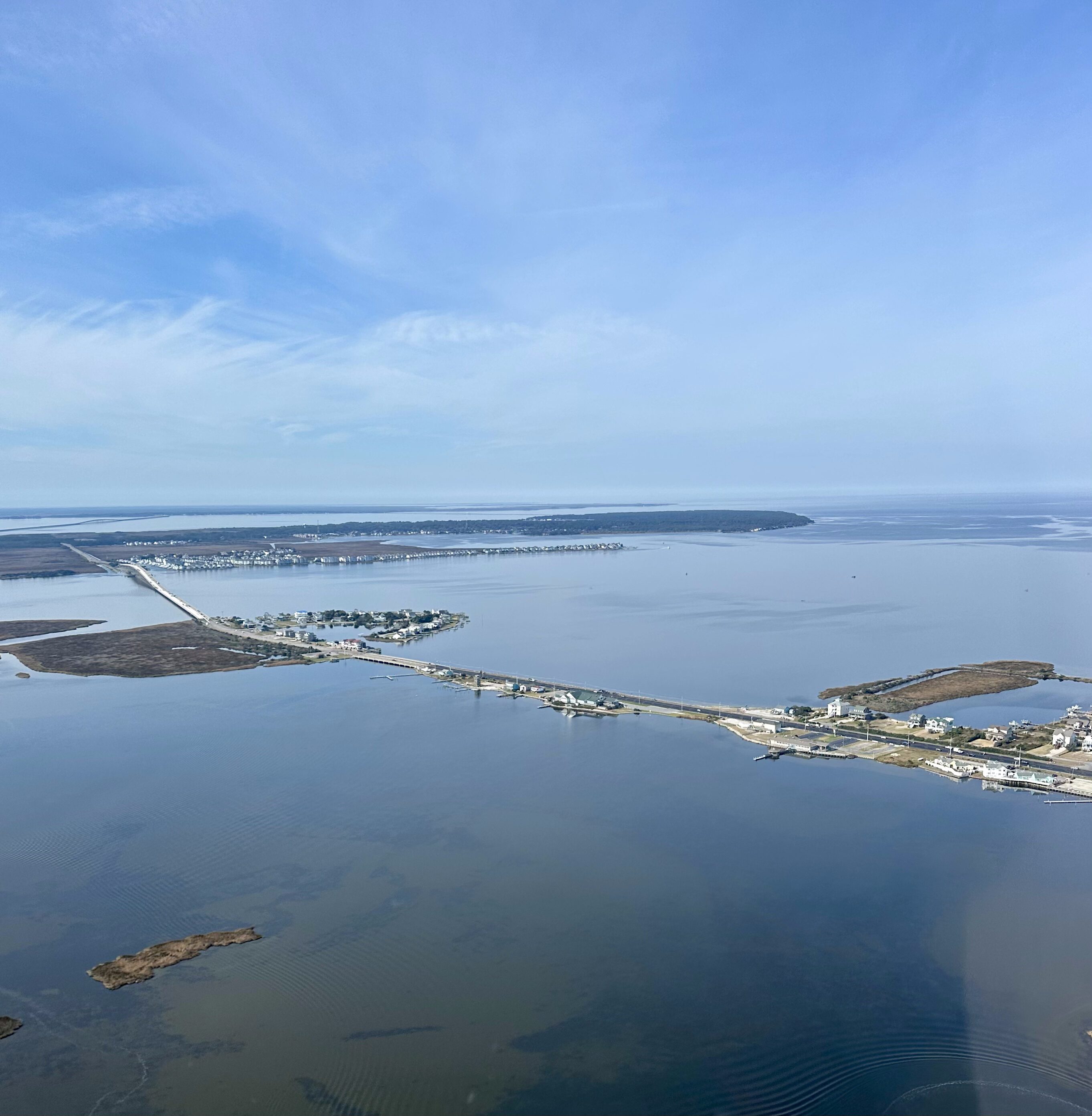 Nags Head Causeway and Washington Baum Bridge