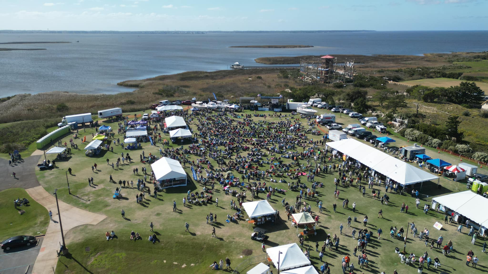 Outer Banks Seafood Festival Soundside Event Site