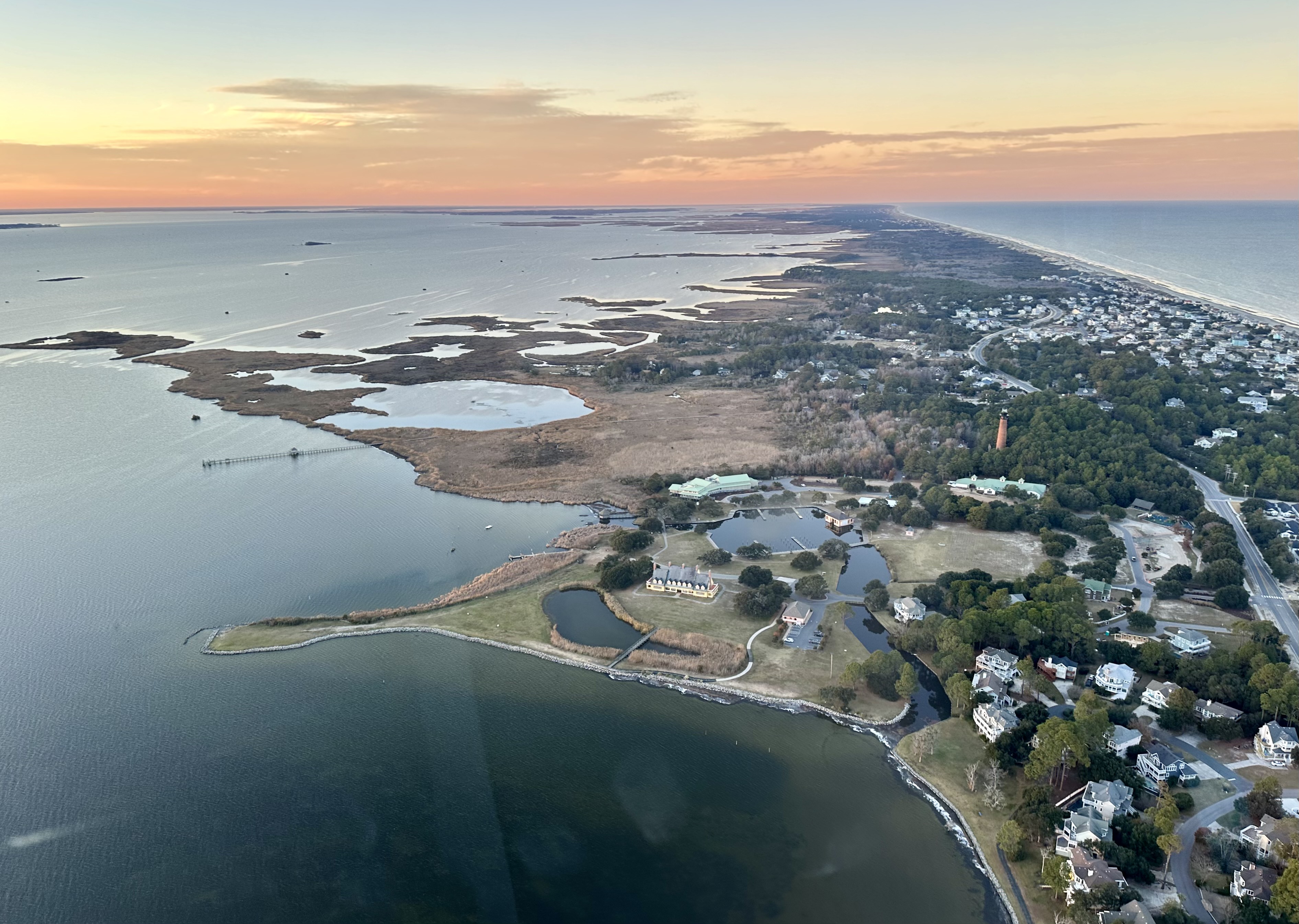 Whalehead Club Corolla NC Outer Banks Sunset