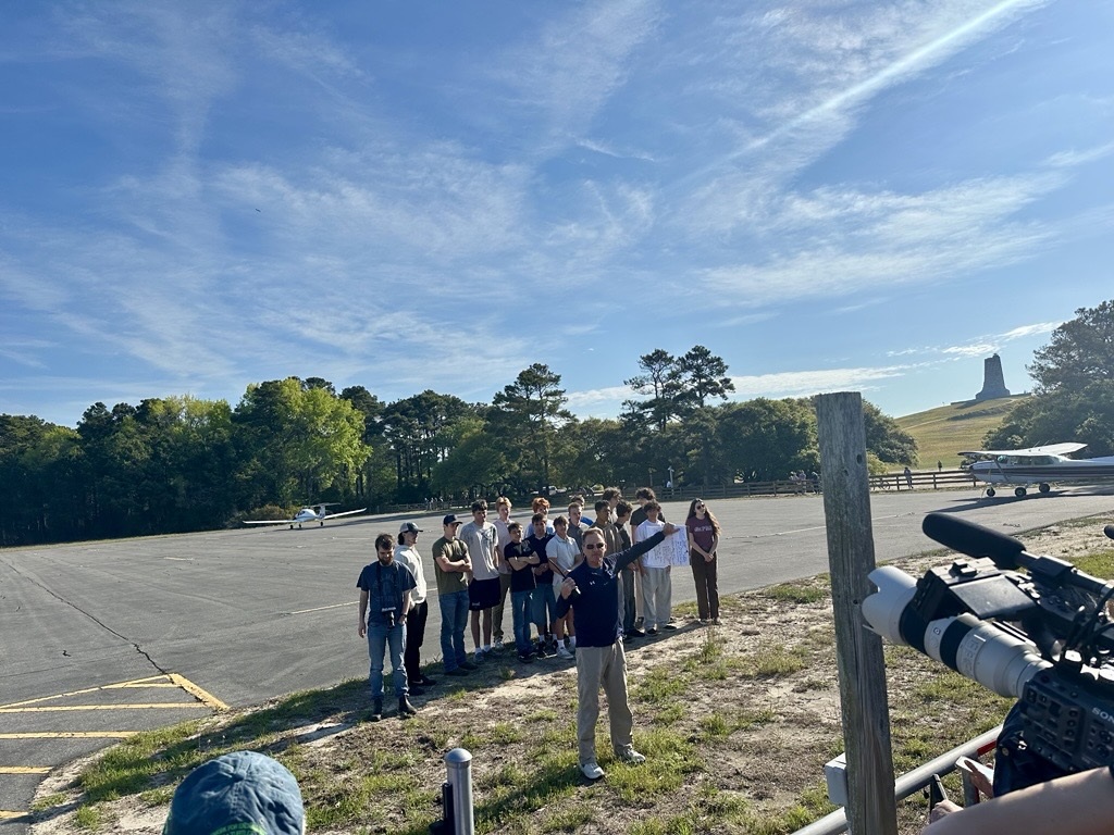 First Flight High School RV12 Build Students and Teacher