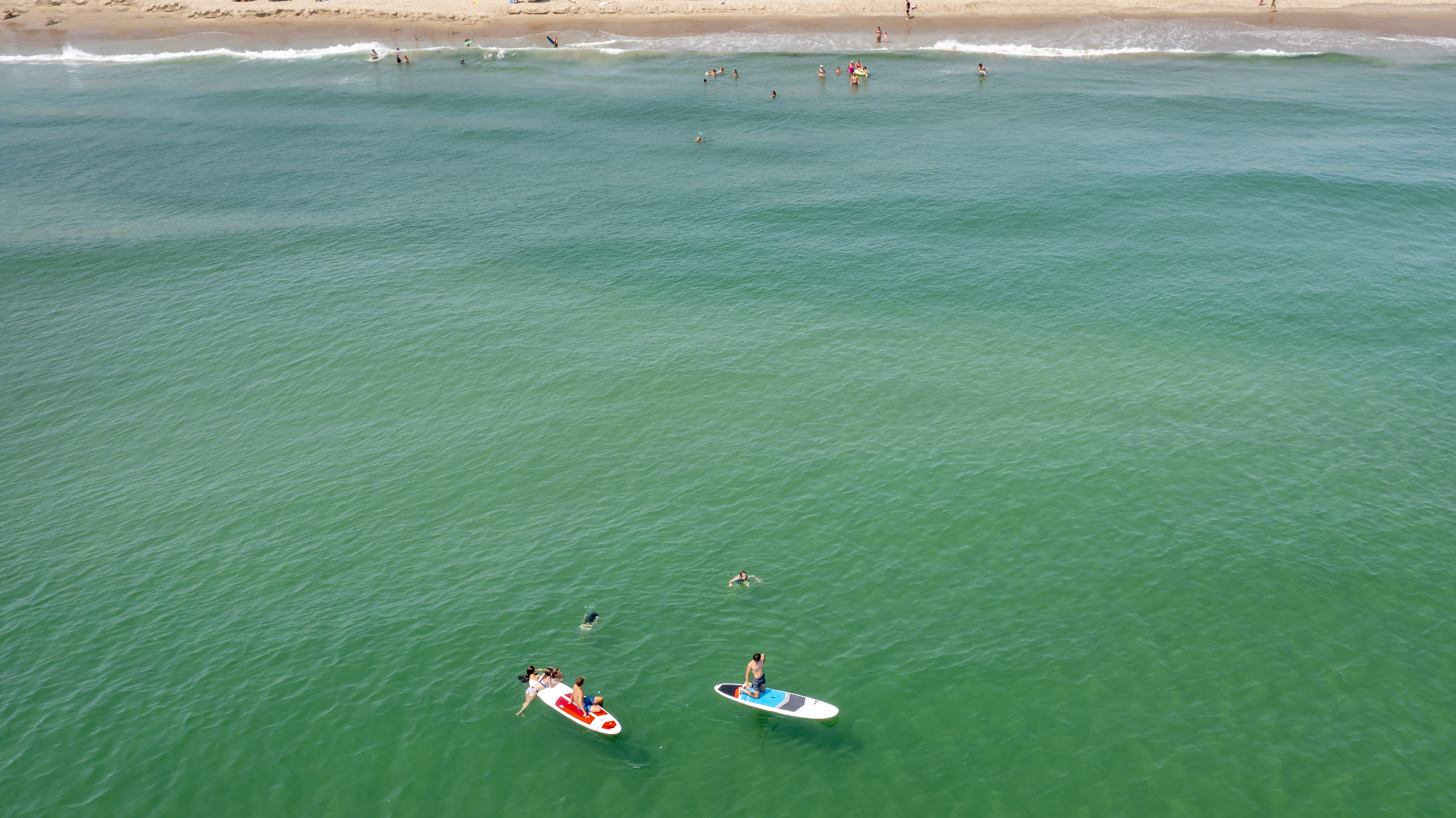 Paddleboarding on the Outer Banks