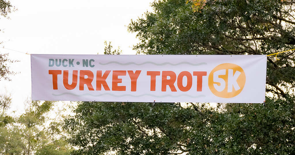 Duck, NC Turkey Trot race day