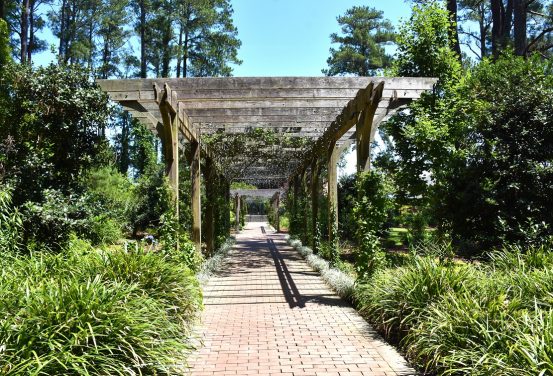 Entrance of Cape Fear Botanical Garden, Fayetteville, North Carolina