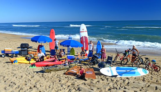 Ocean Atlantic Rentals OBX Beach Vacation Rental Gear