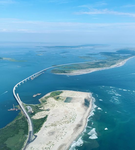 Oregon Inlet Aerial View